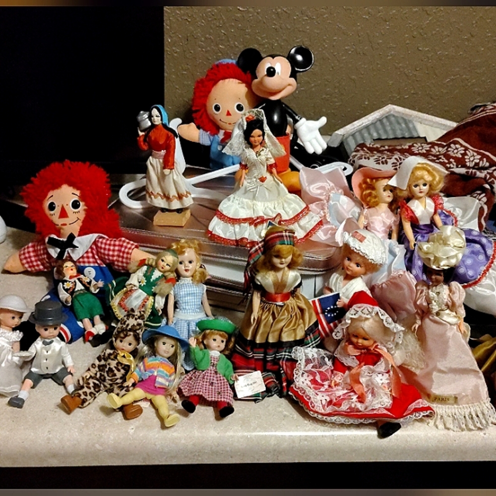 🪆🧚‍♀️VINTAGE/ ANTIQUE DOLL⚘️ - Picture 5 of 16